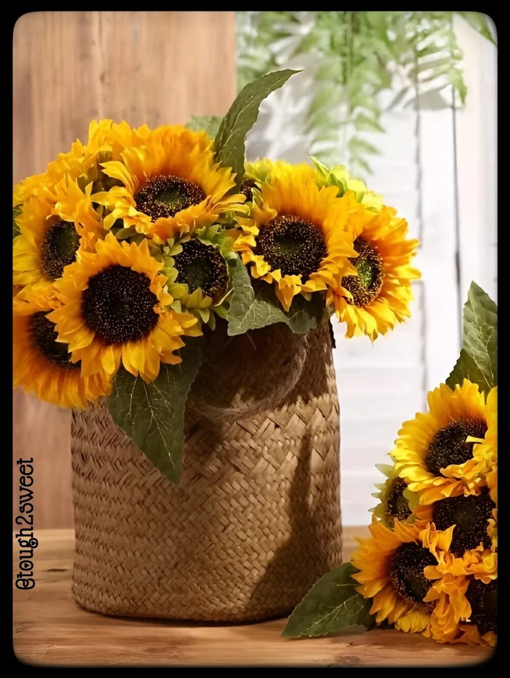🆕SUNFLOWER BUNCH OF 20 COLORFUL LARGE SUNFLOWERS🌻FOR DECOR & OUTDOOR USE